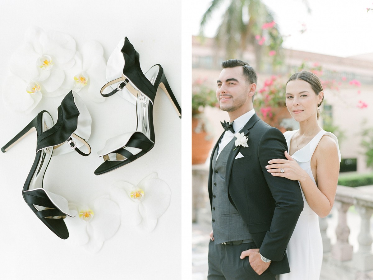 Formal yet Intimate Elopement for Two at Ringling Museum of Art