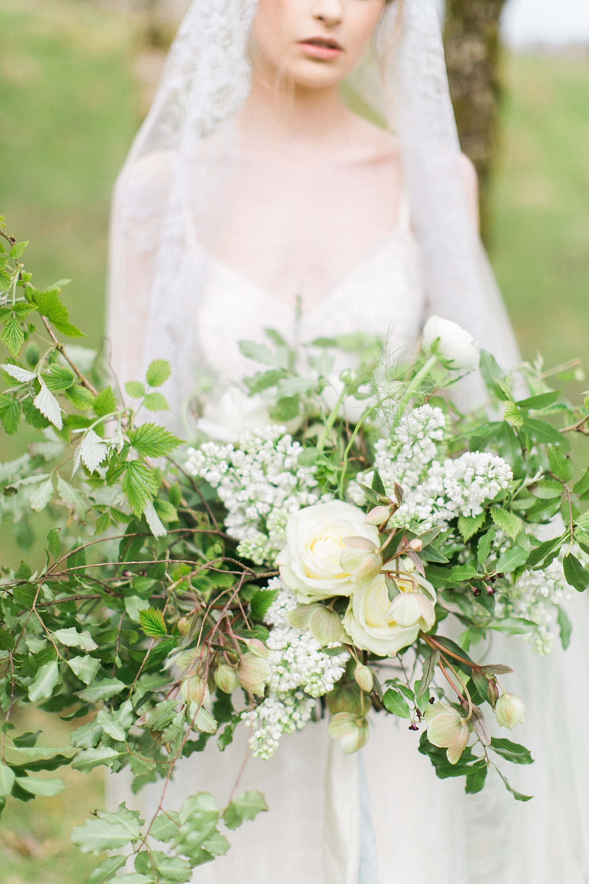 Grey and Natural Green Wedding Ideas