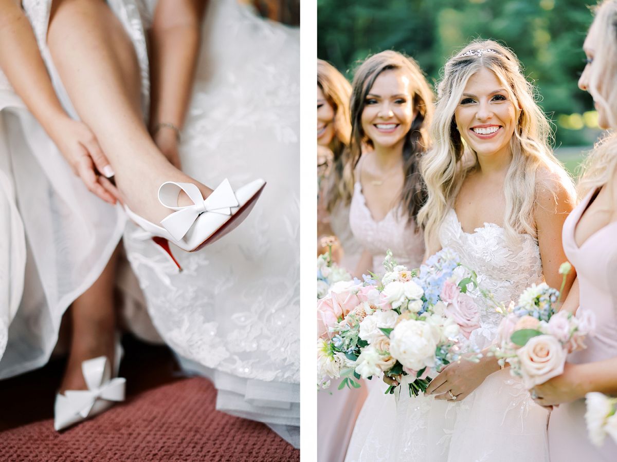 A Nod to Bride's Russian Roots and a Monique Lhuillier Gown