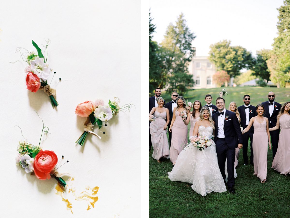 A Nod to Bride's Russian Roots and a Monique Lhuillier Gown