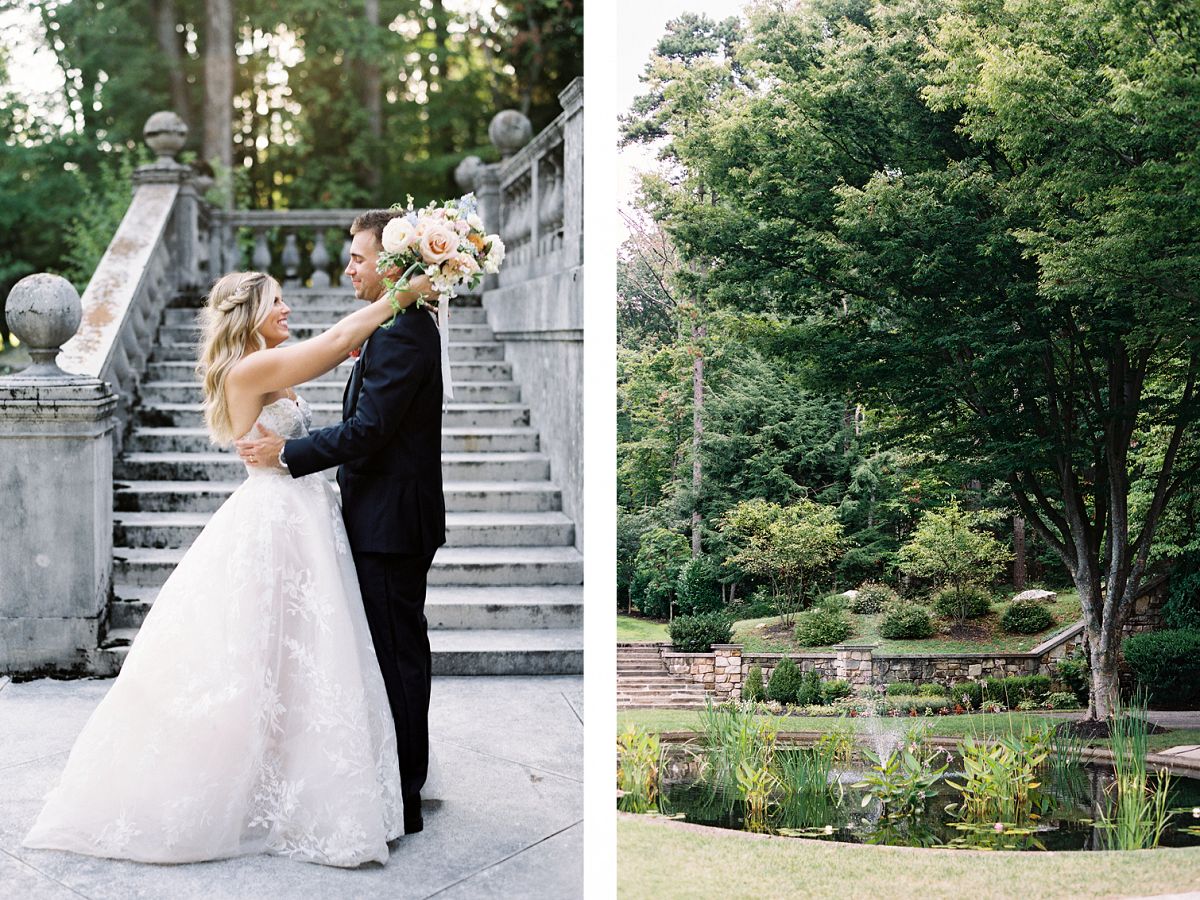 A Nod to Bride's Russian Roots and a Monique Lhuillier Gown