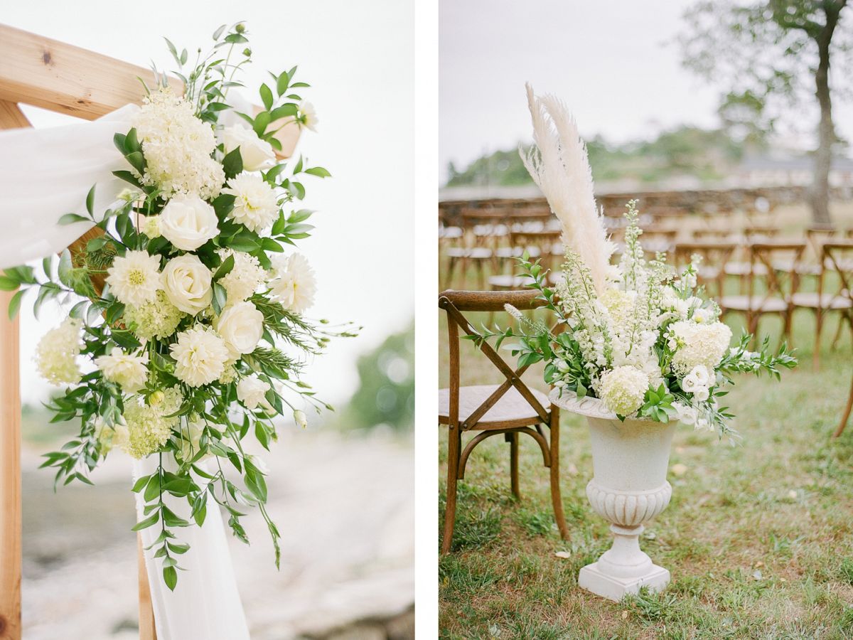 Chic Coastal New England Real Wedding