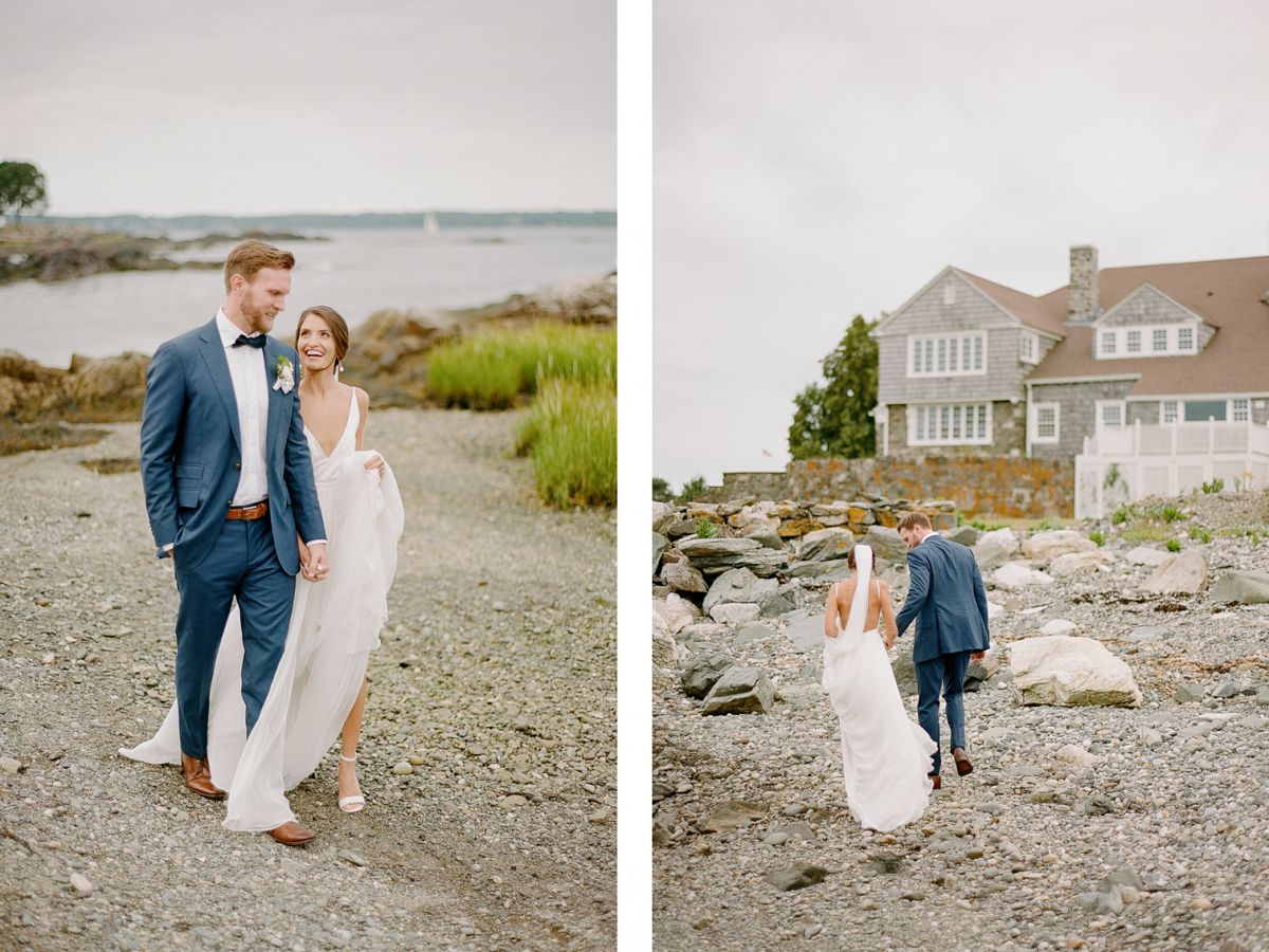 Chic Coastal New England Real Wedding