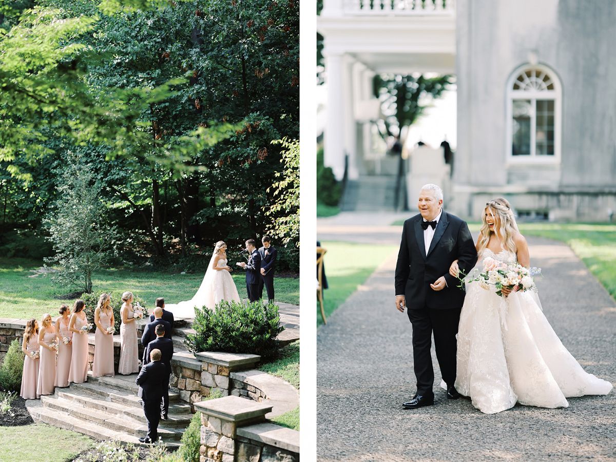 A Nod to Bride's Russian Roots and a Monique Lhuillier Gown