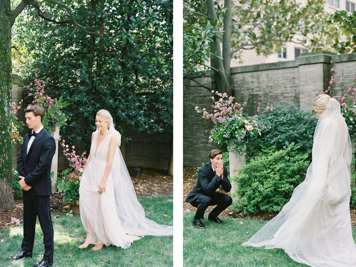 Modern Intimate Wedding with Ines de Santo Gown